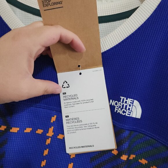 The North Face Women's Plus Size Waffle Knit Base Layer Pajama Set Size XXXL - Picture 13 of 15